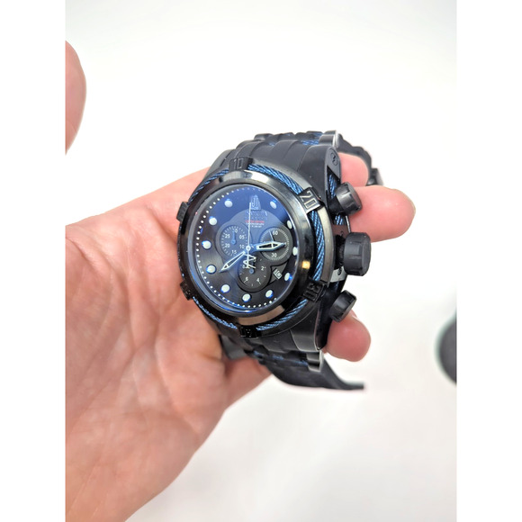 Invicta Jason Taylor Limited Edition 164/999 Model 25231 Mens' Watch Blue/Black - Picture 6 of 8